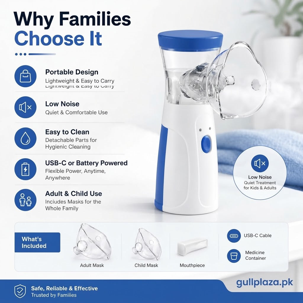 Portable Mesh Nebulizer Machine