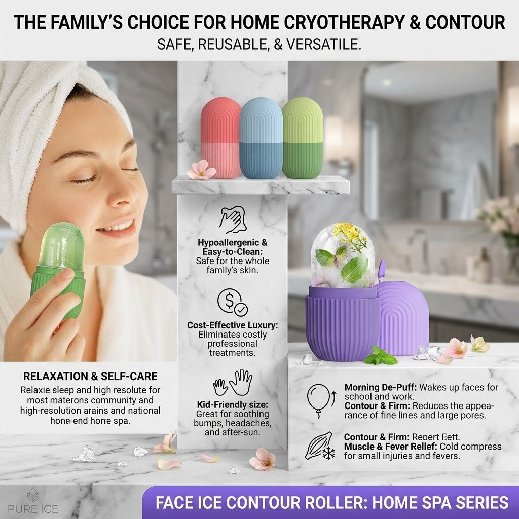 Silicone Ice Roller for Face & Eyes