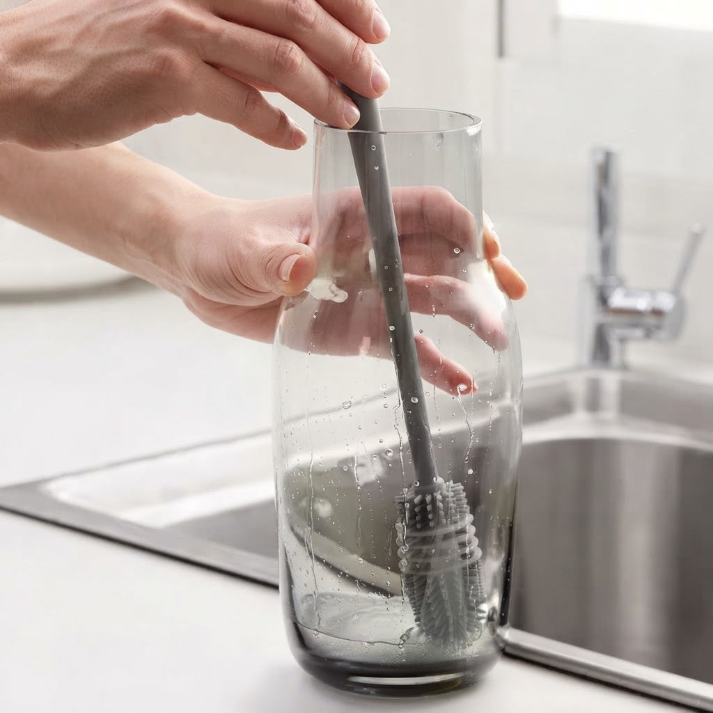 Premium Silicone Bottle Cleaning Brush