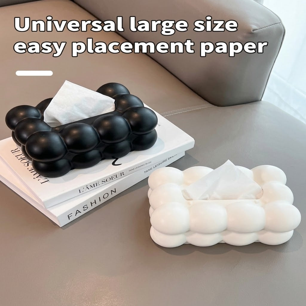 Bubble Bow Tissue Box