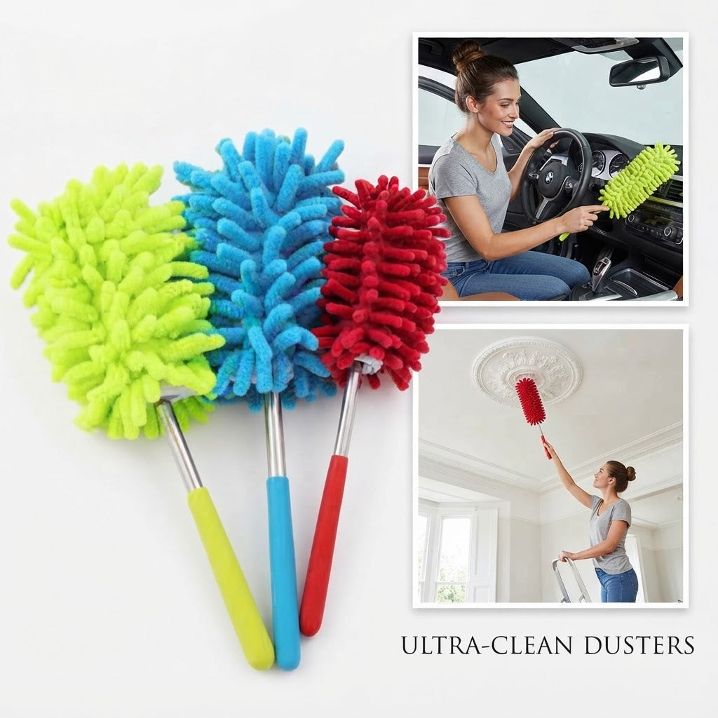 Microfiber Chenille Feather Duster