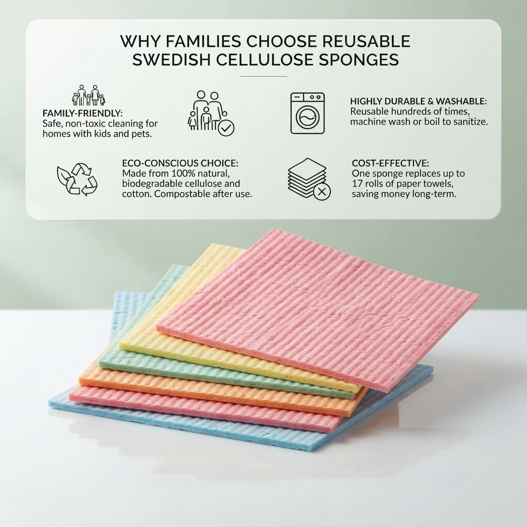 GullPlaza.pk Cellulose Sponge Cleaning Cloth