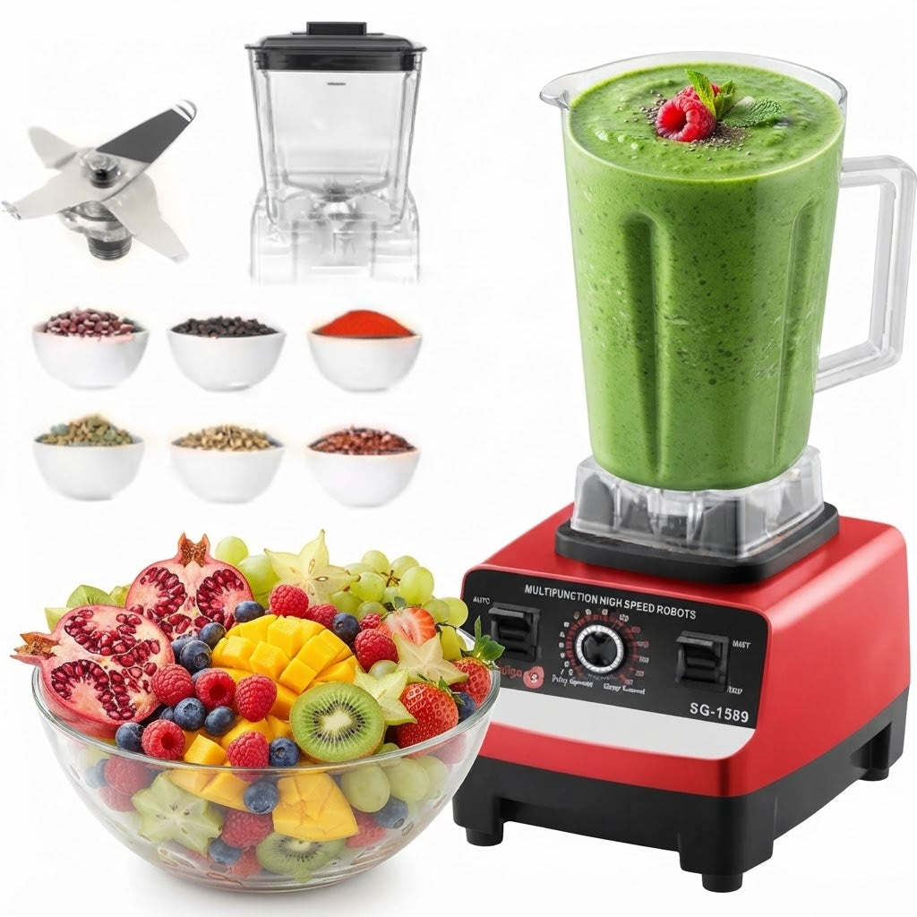 GullPlaza.pk Silver Crest 2500W High-Speed Blender