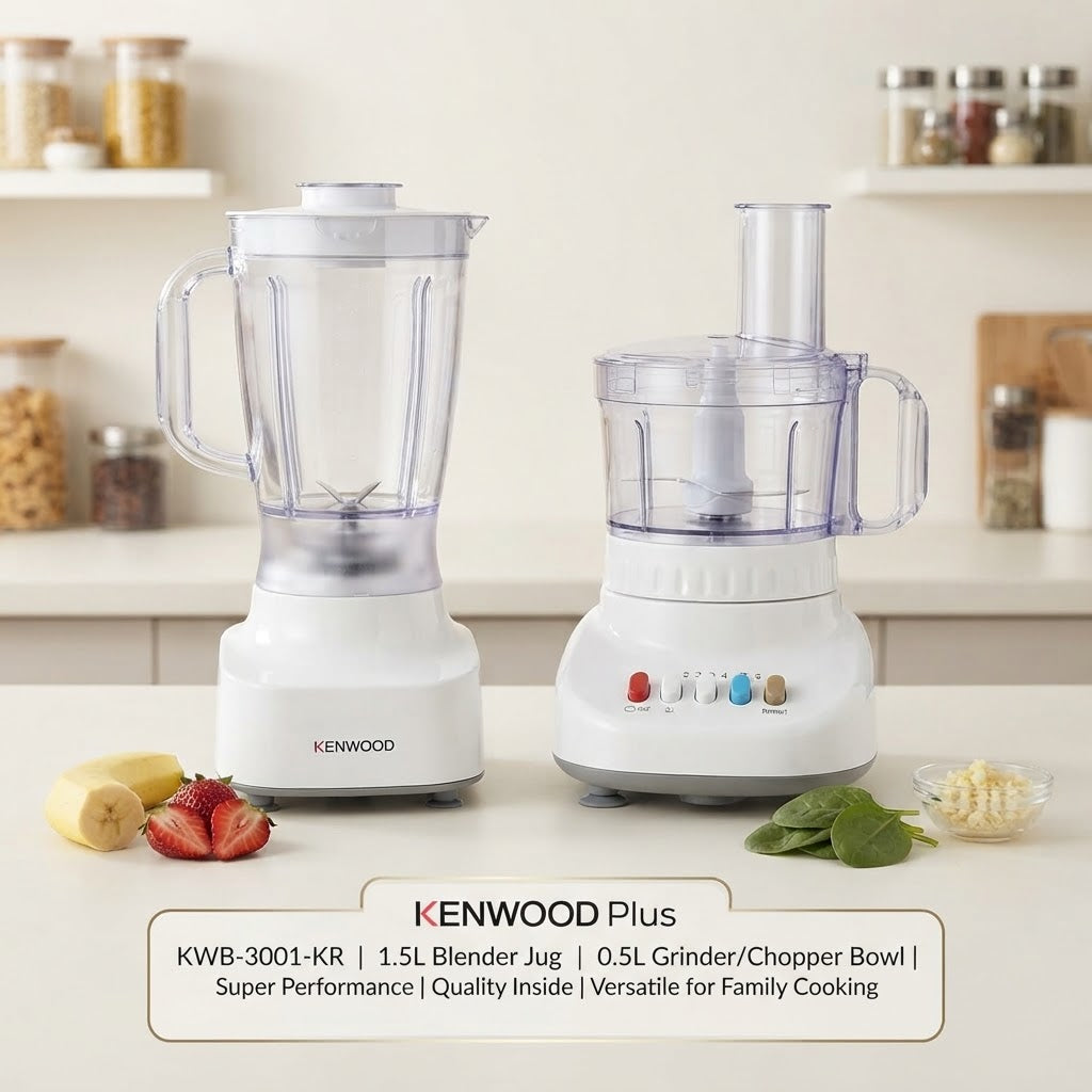 GullPlaza.pk Kenwood 3 in 1 Deluxe Blender & Mixer