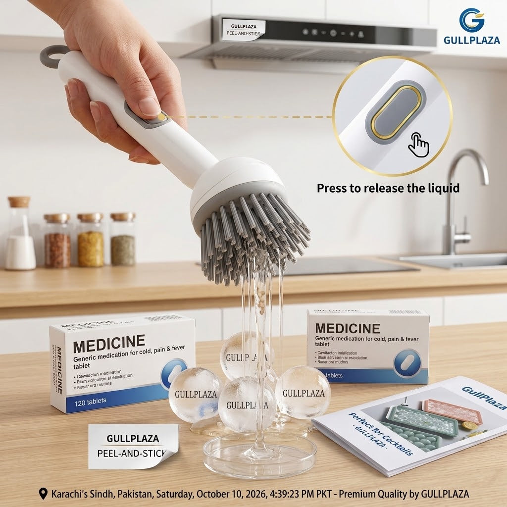 New 360 Rotating Kitchen Dish Cleaning Brush