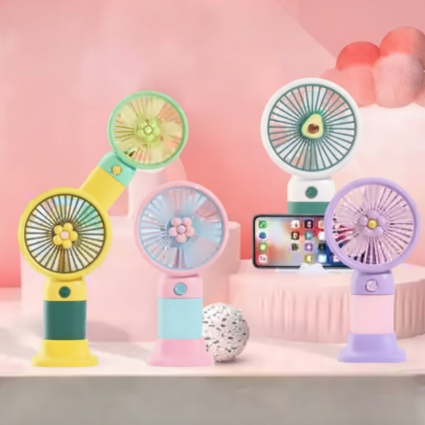Mini Handy Fruit-Shaped Portable Fan