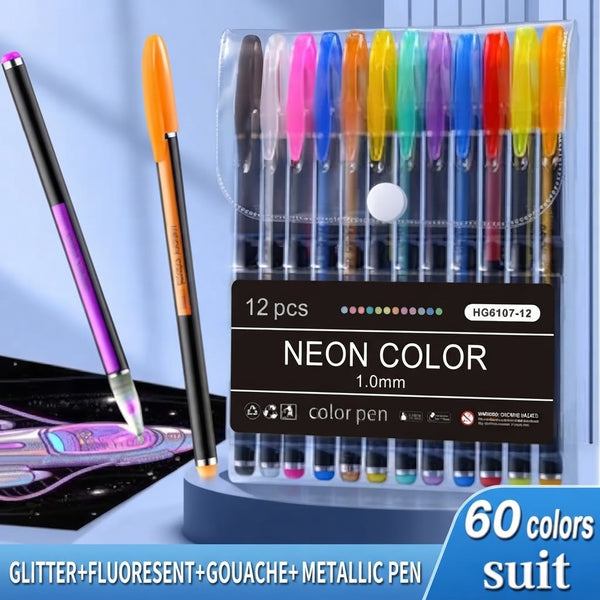 Multi-Color Smooth Writing Pen Set
