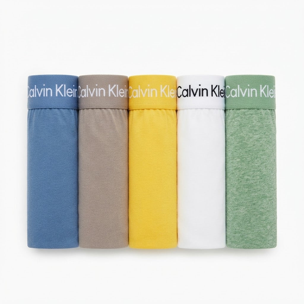 5 Pack Cotton Plain Panties S to XXL