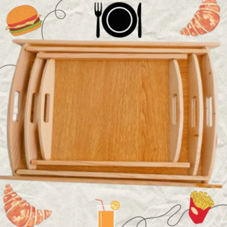 06e3c3ae28cfbee453ec2bbeaef52d56.jpg_720x720q80.jpg_-Copy-700x700-1-1.png Wood Serving Tray, Tea Coffee Food Platter Tray Home Decoration (Set of 3) - Image 1