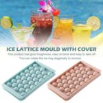 Mini Round Ice Cube Tray Plastic Diamond Moulds Ice Ball