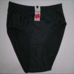 Black Plain Jersey Panties Lightweight Comfortable All Season - Image 6