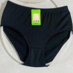 Black Plain Jersey Panties Lightweight Comfortable All Season - Image 4