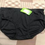 Black Plain Jersey Panties Lightweight Comfortable All Season - Image 3