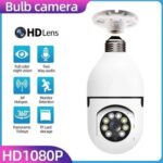 1080P Full HD WiFi CCTV Bulb Camera – Wireless 360° Panoramic Smart Security Camera with Night Vision & Motion Detection - Image 2