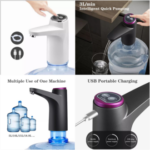 Automatic Electric Water Dispenser Pump – Wireless USB Rechargeable Bottle Pump for 5 Gallon Drinking Bottles – Smart, Pressure-Charging Water Treatment Appliance for Home & Office - Image 2
