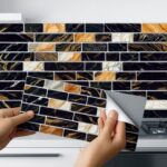 Pack of 24 Pcs Colorful Self Adhesive Mosaic Tile Stickers – 7.5 x 4.5 Inch  Waterproof Kitchen & Wall Décor  Easy Peel & Stick