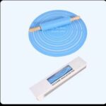 Silicone Non-Stick Dough Baking Mat & Rolling Pin Set – Food Grade Non-Slip Pastry Mat with Belan for Pizza & Baking - Image 4