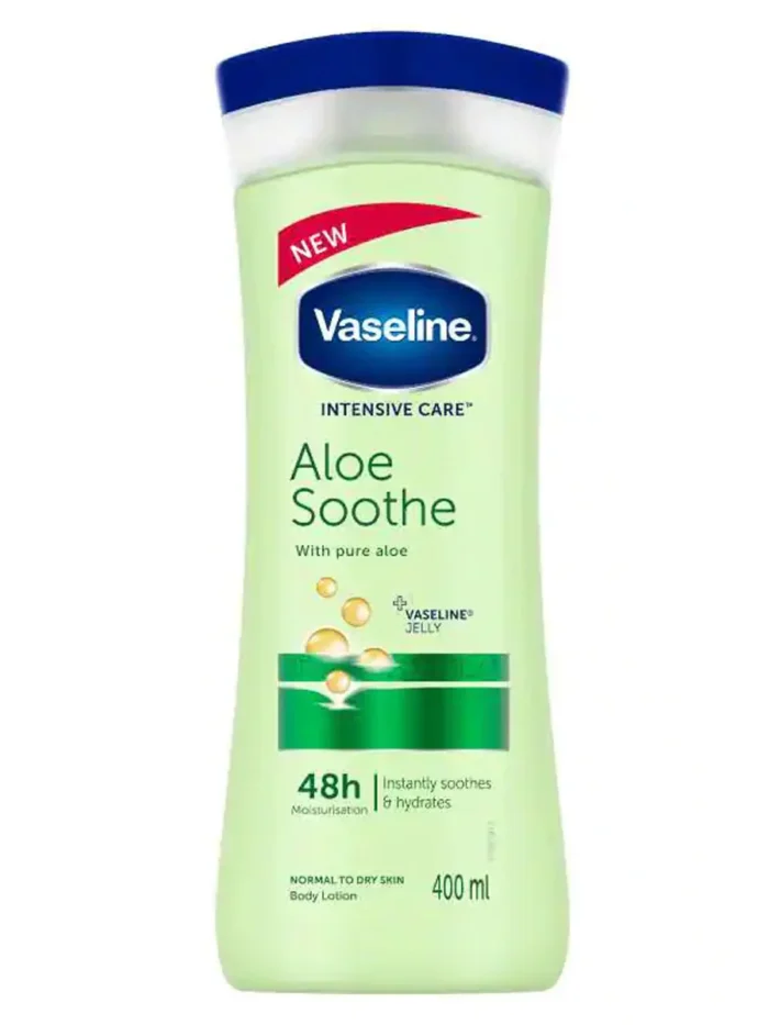 Vaseline Aloe Soothe Body Lotion 400ml – Hydrating Aloe Vera Moisturizer for Soft & Smooth Skin - Image 3