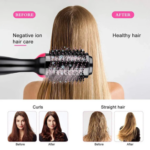 3 in 1 One Step Hair Dryer Brush Hot Air Styler Hair Straightener Curler & Blow Dryer Brush for Women - Image 2