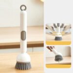New 360 Rotating Kitchen Dish Cleaning Brush with Push Squeeze Soap Dispenser - Image 6