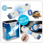 Electric Suction Flea Comb for Pets – Automatic Lice Remover with Dense Teeth for Dogs & Cats Grooming