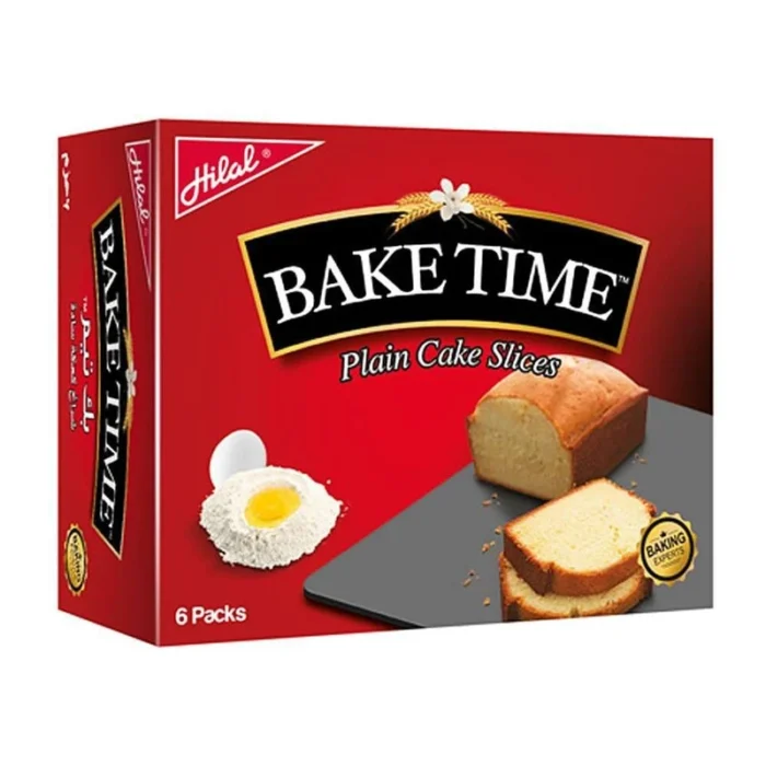 Hilal Bake Time Plain Cake Slices 6's Box - Image 3