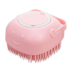 2-in-1 Pet Grooming Shampoo Brush with Soap Dispenser – Silicone Bath Massage Brush for Cats & Dogs - Image 6