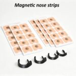 Magnetic Nasal Strips Increase Air Breathing Reduce Snoring Kit Nasal Nose Dilator Nose Expander for Sleep Sports - Image 2