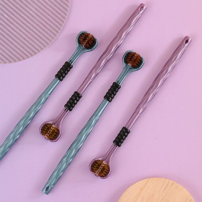 360° Rotating 3-Sided Toothbrush – Soft Bristle 3D Design Adult Toothbrush | Deep Cleaning & Autistic-Friendly Oral Care - Image 3