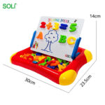 Kids Magnetic Drawing Board Tablet – Reusable Educational Writing & Drawing Pad for Children - Image 4