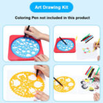 DIY Art Coloring Craft Set – Montessori Educational Doodle Drawing Toys for Toddlers - Image 7