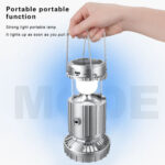 6-in-1 Solar Rechargeable Camping Lantern Fan – Portable Hanging Tent Light with Cooling Fan - Image 18