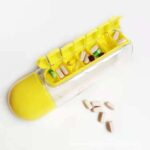 600ml Outdoor Water Bottle with Built-In Pill Organizer – Leak-Proof Portable Medicine & Drinking Bottle - Image 2