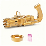Automatic Bubble Gun Toy for Kids – Rotating Bubble Shooter with Safe Bubble Blower - Image 8