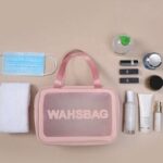 Pack of 3 Cosmetic Washbag – Travel Makeup & Toiletry Organizer Waterproof Storage Pouch Set - Image 3