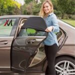 Car Window Sunshade Mosquito-Proof Screen Cover – Side Window Curtain with UV & Insect Protection