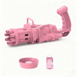 Automatic Bubble Gun Toy for Kids – Rotating Bubble Shooter with Safe Bubble Blower - Image 4