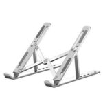 Portable Adjustable Aluminium Laptop Stand – Foldable Laptop Holder for Desk, DJ & Office Use - Image 5
