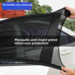 Car Window Sunshade Mosquito-Proof Screen Cover – Side Window Curtain with UV & Insect Protection - Image 8