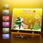 LED Colorful Writing Tablet – DIY Neon Message Board Night Light with USB Power - Image 7