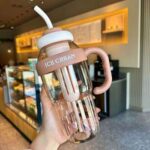 Cute Summer Plastic Cup – Milky Tea & Juice Cup with Straw, Lucky Belly Design Water Bottle (Portable Drink Cup) - Image 8