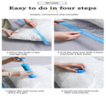 5PCS Vacuum Storage Bags with Hand Pump – Reusable Space Saving Compression Bags (Made in China 🇨🇳) - Image 4