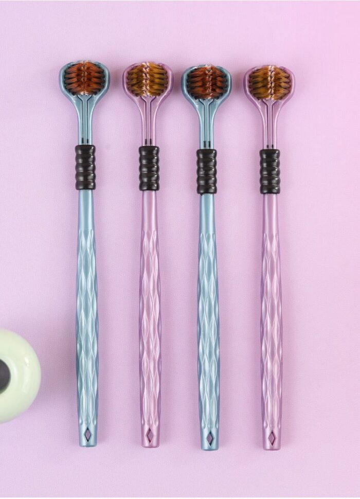360° Rotating 3-Sided Toothbrush – Soft Bristle 3D Design Adult Toothbrush | Deep Cleaning & Autistic-Friendly Oral Care - Image 5