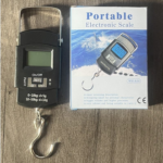 Digital Luggage Weight Scale 50kg (110lb) with LED Display – Portable Hanging Travel Scale (Black) - Image 5
