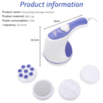 Relax & Spin Tone Body Massager Electric 5 in 1 Full Relax Tone Spin Body Massager - Image 3