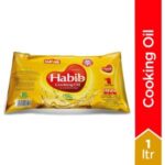 Habib Cooking Oil 1 Liter Poly Bag – Pure & Quality Oil for Daily Cooking Use