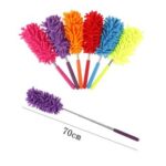 Microfiber Chenille Feather Duster – Home & Car Cleaning Dust Brush with Stretch Handle | Multi-Purpose Desktop & Room Duster - Image 4