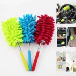 Microfiber Chenille Feather Duster – Home & Car Cleaning Dust Brush with Stretch Handle | Multi-Purpose Desktop & Room Duster - Image 3