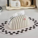 Irregular Cloud Shape Tissue Box – Spring-Loaded Luxury Paper Holder for Home & Living Room Decor - Image 7