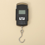 Digital Luggage Weight Scale 50kg (110lb) with LED Display – Portable Hanging Travel Scale (Black) - Image 4